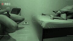 cuckold jerks off watching wife cheat