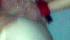 Amateur deepthroats big black cock in handcuffs and swallows after backshots