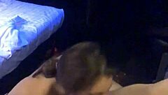 Anastasia Ocean Gives A Hot Blowjob While Masturbating With Cum On Tits