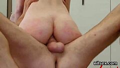 Wild woman receives intense anal pleasure in a secluded sanctuary