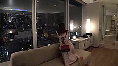 Young Asian Couple's Steamy Homemade Action