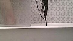 spying on my sis in the bath, so sneaky! 🛁😉