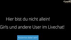 Sweet german blonde milf enjoys sucking big black monster cock hard