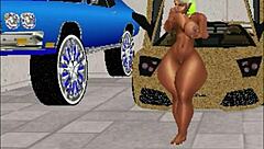 Intense fucking with an escort in the hood