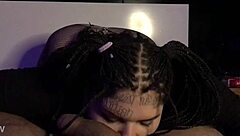 tattooed argentinian girl sucking cock like a pro?