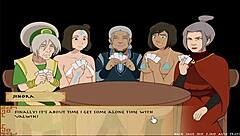 four elements trainer jinora back fun with big tits ass