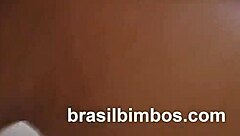 Morning wood with my brazilian latina getting doggystyle blowjob on monster cock.