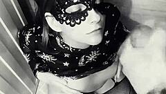 Russian beauty enjoys fresh treats after a stormy evening