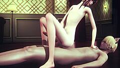 Yaoi Femboy Mio Gives Handjob And Fuck To Sissy Trap