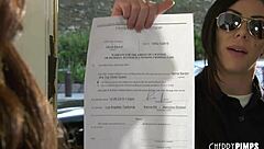 horny lesbian vanna bardot offers pussy to cop karma rx to avoid arrest