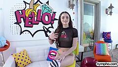 i can’t get enough of kylie quinn’s tight shaved pussy with monster cock creampie