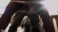 french milf in satin dress gets spanked and fucked doggystyle.