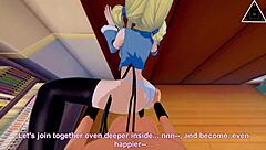 Koikatsu Lucy Natsu have sex in anime