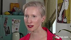 i am a blonde girl who loves playing with toys intimately