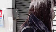 Tall Asian Babe's Tight Body in Doggy Style Cumshot!