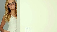 Redheaded lesbian rimmed with small tits fingered