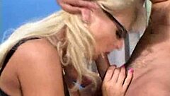 Hot blonde milf Vicki Vogue seduces as a cougar.