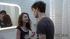 Dirt Poor Fella Lets Feisty Buddy Bang His Girlfriend For Cash In Hardcore Threesome