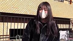 Tall Asian Babe's Tight Body in Doggy Style Cumshot!