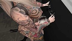 Is this ladyboy futanari cock in 3d game?