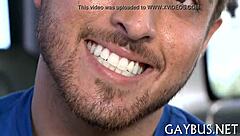 Gay Stud Sucks Cock with Passion