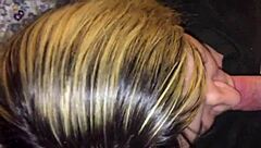 wife smoking in destroyed dress at home