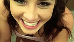 Teen cook babe kylie rocket flogs your sausage