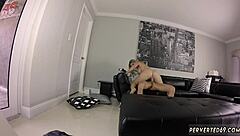 Cory Chase feels intense orgasm as blonde milf with big tits.