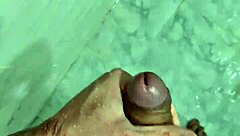 Chubby Brazilian Guy Cums in the Shower