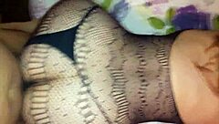I bend my big-assed wife over in lingerie