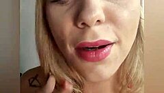 Petite teen masturbates on Christmas