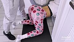 i filled my stepmom with cum while she was stuck in the washing machine