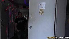 Jade Nile craves a well-endowed black shaft through a gloryhole