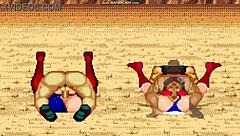 kim dong hwan and terry battle wonder woman and ms marvel