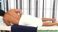 Blonde Masseuse Jerks