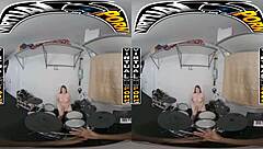 Is Bess Breast Beating Big Cocks in VR Porn?