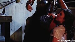 Andy San Dimas and Aiden Ashley in the Dark Knight XXX: A steamy porn scene featuring big asses and cock action