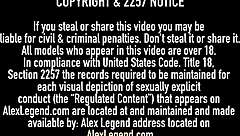 Leah Lee deepthroats Alex Legend's big cock