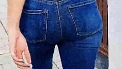 Sexiest Walking Ever On Street Braless