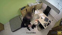 A young girl gets fucked and hired after a casting audition