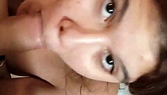 she rebels while sucking deep throat and licking ass