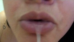 Teen skips class for blowjob and cumshot from married neighbor on webcam