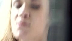 Tattooed European Beauty Gets Jizz In Mouth