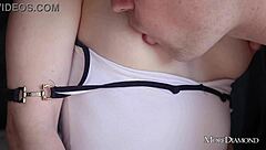 My Stepbrother Sucks Nipples To Orgasm With Kissing And Boobs