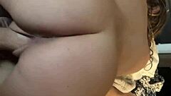 Petite teen BAILEY RIDES monster cock POV morning.