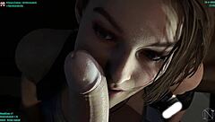 Jill Valentine, spill it now in this Resident Evil parody!