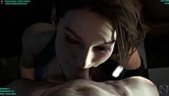 Jill Valentine, spill it now in this Resident Evil parody!