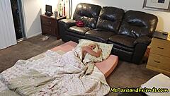 Blonde's Shaved Pussy Fucked