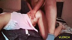 Latina teen says, 'Fuck me doggystyle behind my sister's back'