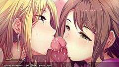 sultry summer sucked by two